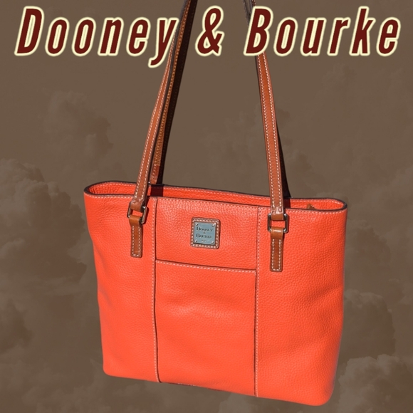 Bundle, Pebbled Leather Small Lexington in Orange & Continental Wallet in Grey